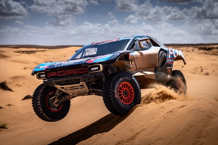 Ford Performance enters the Rallye du Maroc with a two-vehicle team, featuring Dakar legends Carlos Sainz Sr. and Matthias Ekström, as they prepare for the 2025 Dakar Rally.