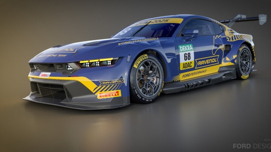 Ford Performance Motorsports and HRT team up to debut the Mustang GT3 in Europe’s premier racing series, including DTM, showcasing Ford's racing legacy and engineering prowess.