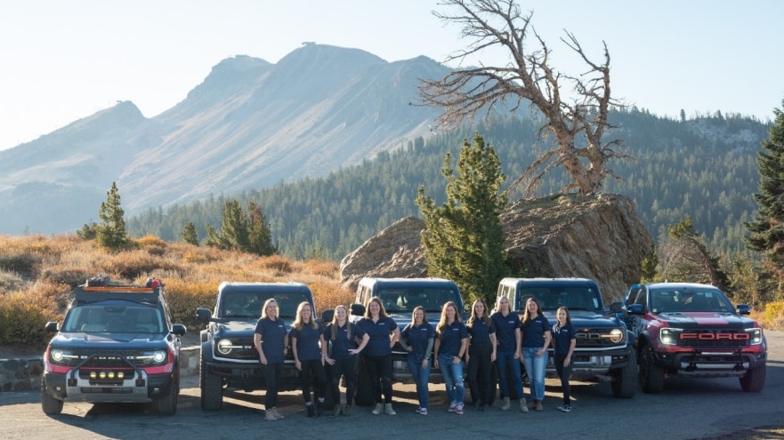 Ford Performance returns to the 2024 Rebelle Rally with a five-truck team, featuring the Bronco family and Ranger Raptor, showcasing off-road capability in the all-women’s event.