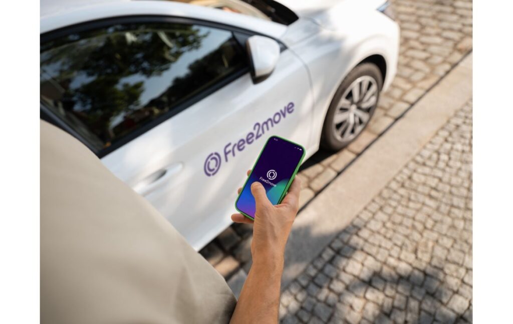 Free2move launches a new app, merging services with Share Now, offering seamless access to car-sharing, rentals, and electric vehicles, driving sustainable mobility worldwide.