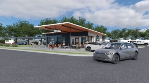 IONNA starts construction on its first 'Rechargery' in Apex, NC, transforming a historic gas station into an EV charging hub, and announces Jackie Slope as its new Chief Technology Officer.