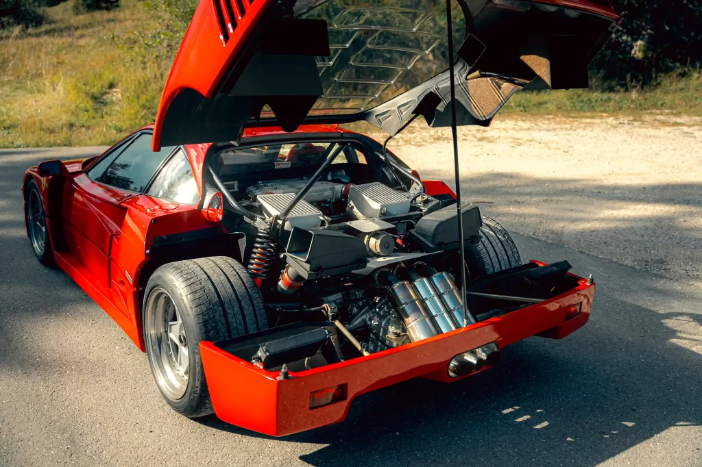 A rare Ferrari F40 with just 12,999 miles on the clock, once owned by stars like Maradona and Pavarotti, is set to sell for £2 million at auction.