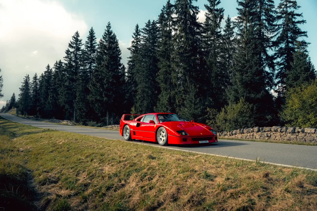 A rare Ferrari F40 with just 12,999 miles on the clock, once owned by stars like Maradona and Pavarotti, is set to sell for £2 million at auction.