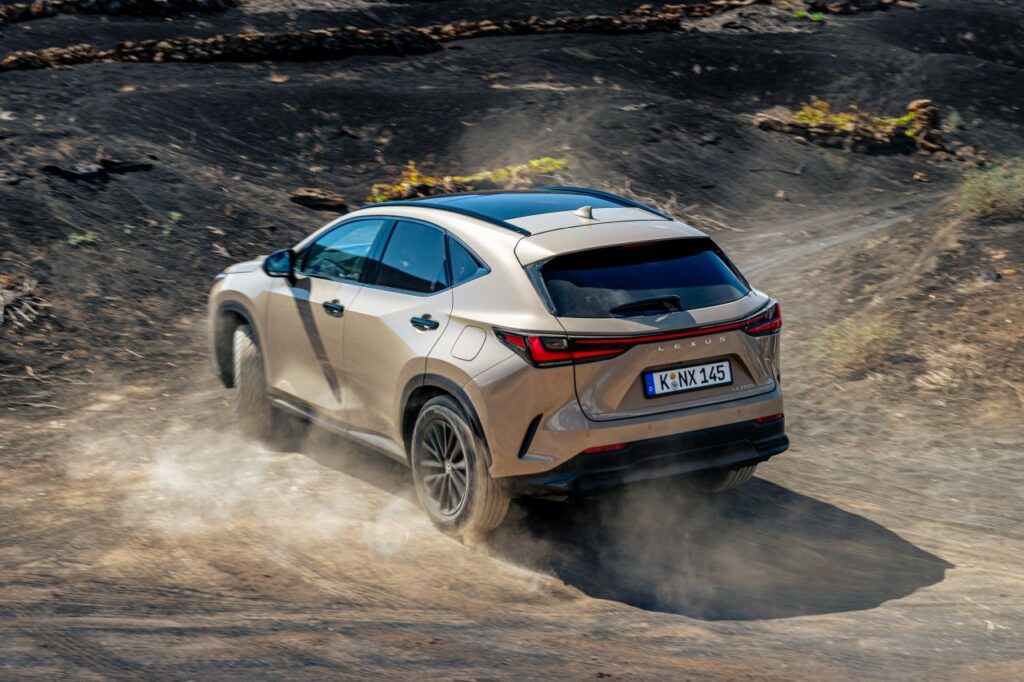 The new Lexus NX Overtrail combines off-road capability with urban comfort, featuring raised suspension, all-terrain tires, hybrid options, and advanced safety systems for any adventure.