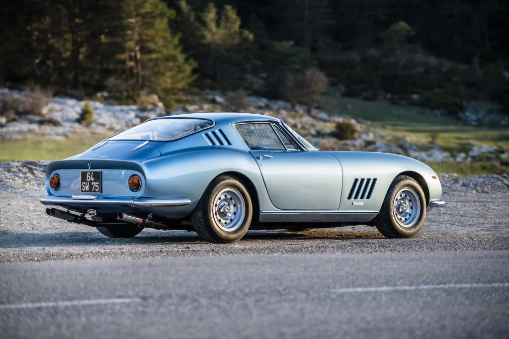 Jane Fonda’s vintage Ferrari 275 GTB, once owned by stars like Steve McQueen and Miles Davis, is now for sale at £2 million after full restoration.