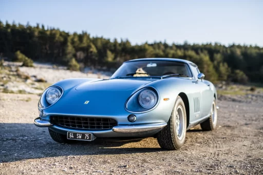 Jane Fonda’s vintage Ferrari 275 GTB, once owned by stars like Steve McQueen and Miles Davis, is now for sale at £2 million after full restoration.