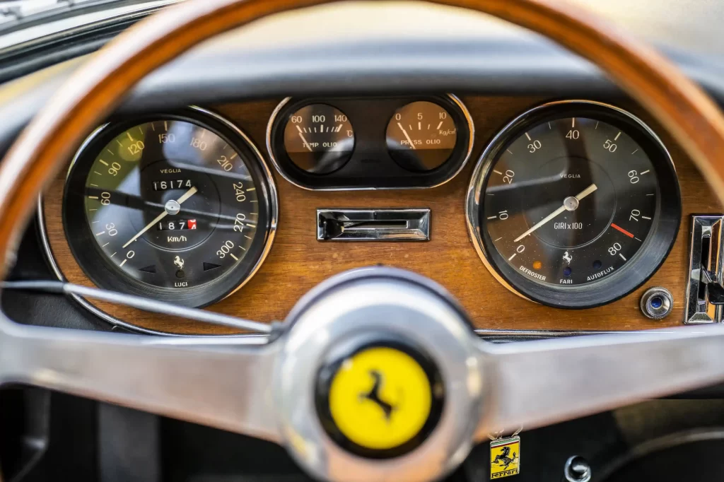 Jane Fonda’s vintage Ferrari 275 GTB, once owned by stars like Steve McQueen and Miles Davis, is now for sale at £2 million after full restoration.