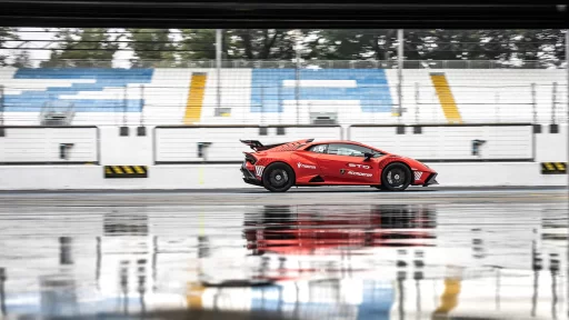 Lamborghini Accademia returns, offering participants the thrill of driving the Huracán STO on the track with expert guidance from professional instructors at the Vallelunga Circuit near Rome.