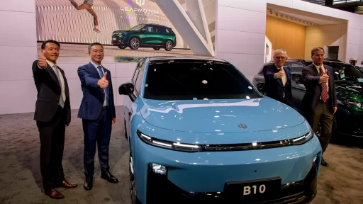 Leapmotor debuts the B10, its first global C-SUV, at the 2024 Paris Motor Show, showcasing advanced tech and marking the brand’s rapid expansion into international markets.