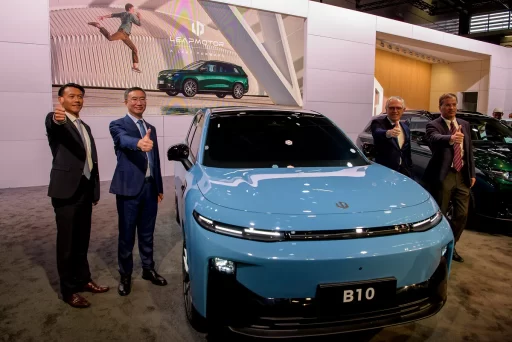 Leapmotor debuts the B10, its first global C-SUV, at the 2024 Paris Motor Show, showcasing advanced tech and marking the brand’s rapid expansion into international markets.