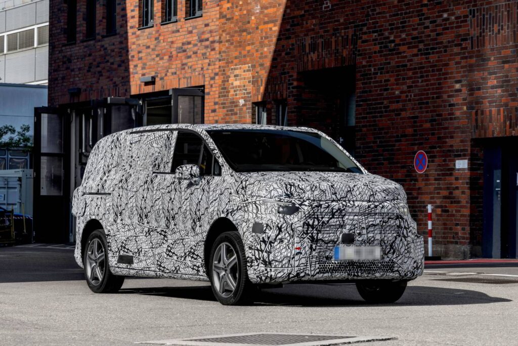 Mercedes-Benz unveils its VAN.EA prototypes, the next step in electric van innovation, set to power new medium and large vans from 2026 with cutting-edge technology and flexible design.