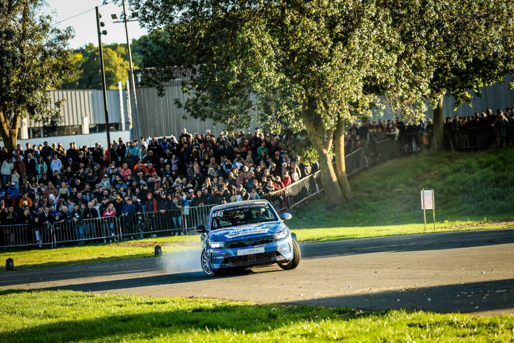 The ADAC Opel Electric Rally Cup finale takes place October 19-20 at the Central European Rally, with Opel Corsa Rally Electric cars competing alongside the world’s top rally drivers.