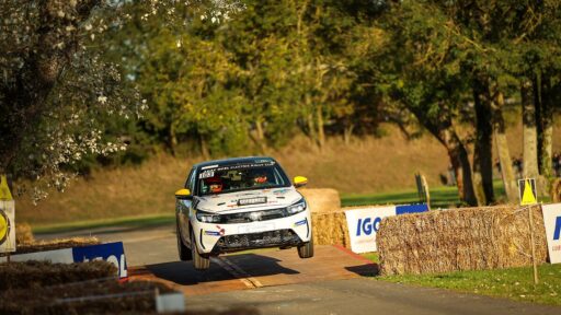 The ADAC Opel Electric Rally Cup finale takes place October 19-20 at the Central European Rally, with Opel Corsa Rally Electric cars competing alongside the world’s top rally drivers.