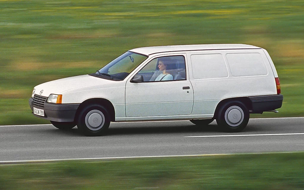 Celebrating 40 years, the Opel Kadett E, launched in 1984, became a bestseller with its innovative design and aerodynamic GSi model, winning awards like European Car of the Year.