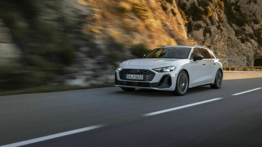 The new Audi A5 debuts on the scenic roads of the Côte d'Azur, showcasing its dynamic handling, advanced hybrid technology, and cutting-edge features in a stunning, picturesque setting.