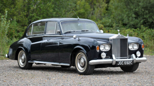 A rare 1965 Rolls Royce Silver Cloud III, once owned by a top film executive, heads to auction for £25,000, offering collectors a piece of luxury and cinematic history.