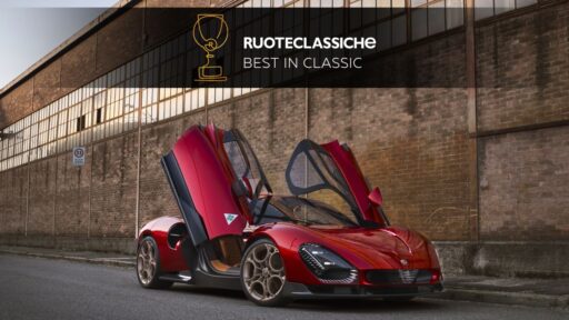 The Alfa Romeo 33 Stradale wins "Best in Classic 2024" at Milano Autoclassica, honoring its fusion of 1960s heritage, cutting-edge technology, and timeless craftsmanship.