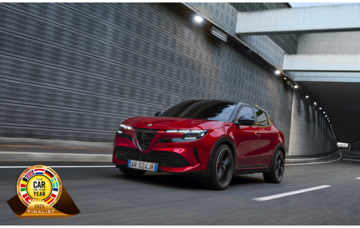 The Alfa Romeo Junior, a finalist for the 2025 Car of the Year award, impresses with Italian style, advanced tech, dynamic performance, and options for hybrid or electric powertrains.