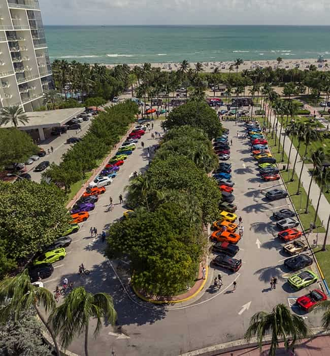 Lamborghini partners with Movember for the fourth year, rallying support for men’s health issues through events like the Miami Bull Run and a special exhibit at the Lamborghini Museum.