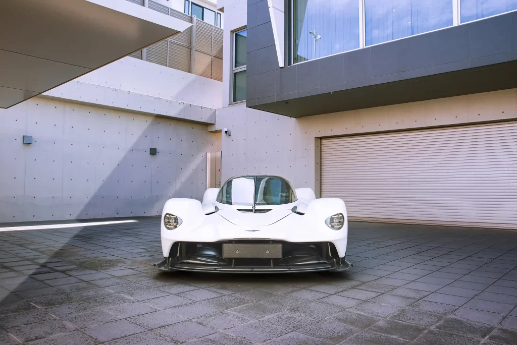 A rare 2022 Aston Martin Valkyrie Coupé with just 67 miles is set to fetch £2.3 million at a Dubai auction, boasting 1,160 bhp and a top speed of 248 mph.