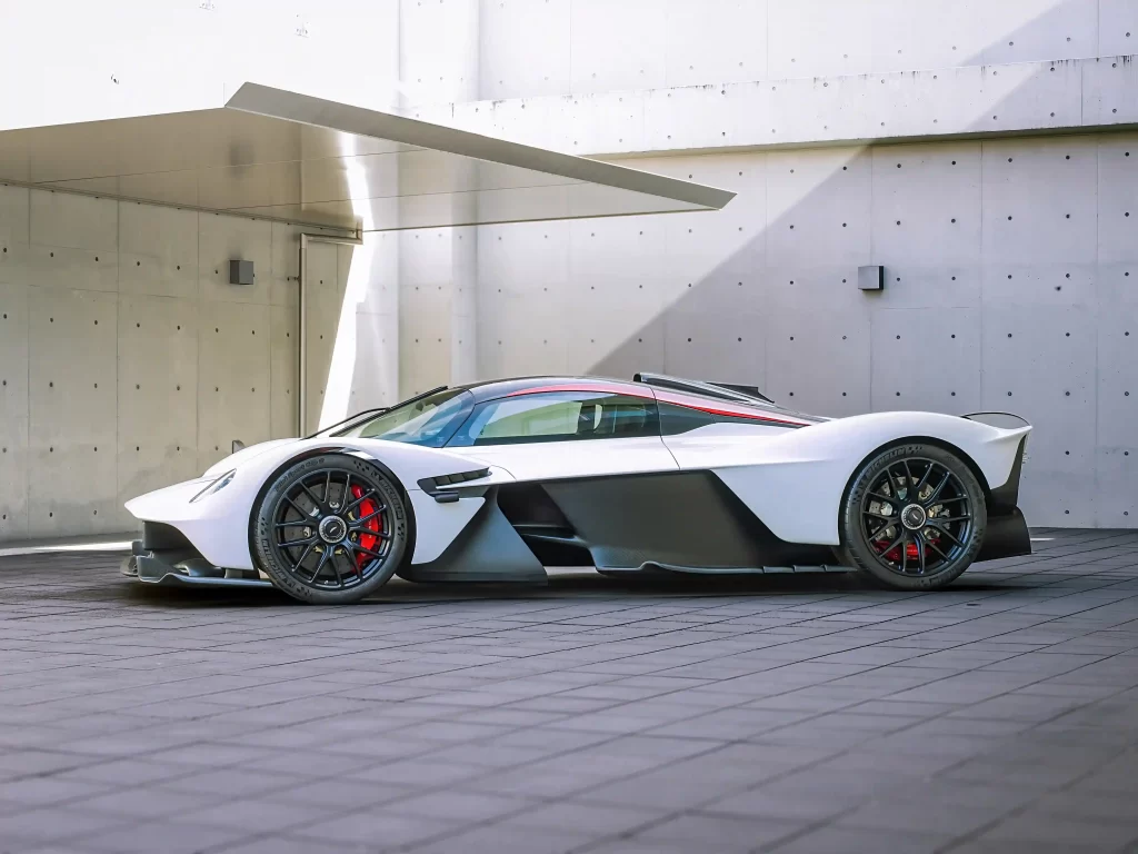 A rare 2022 Aston Martin Valkyrie Coupé with just 67 miles is set to fetch £2.3 million at a Dubai auction, boasting 1,160 bhp and a top speed of 248 mph.