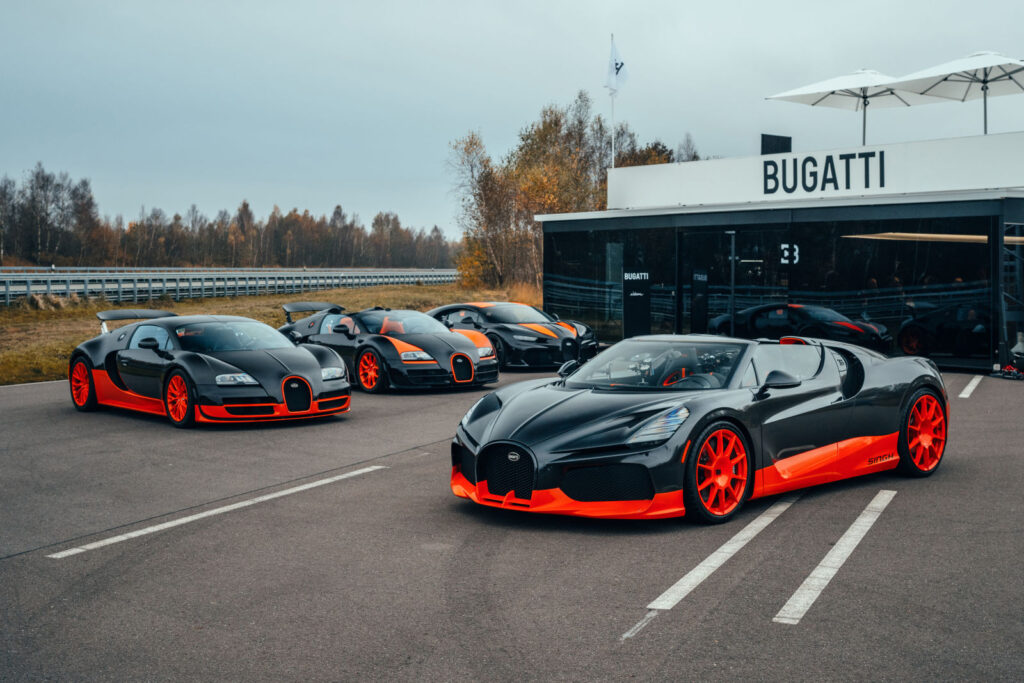 The Bugatti W16 Mistral sets a new world record for open-top cars, reaching 453.91 km/h, showcasing unmatched engineering, luxury, and Bugatti’s legacy of speed.