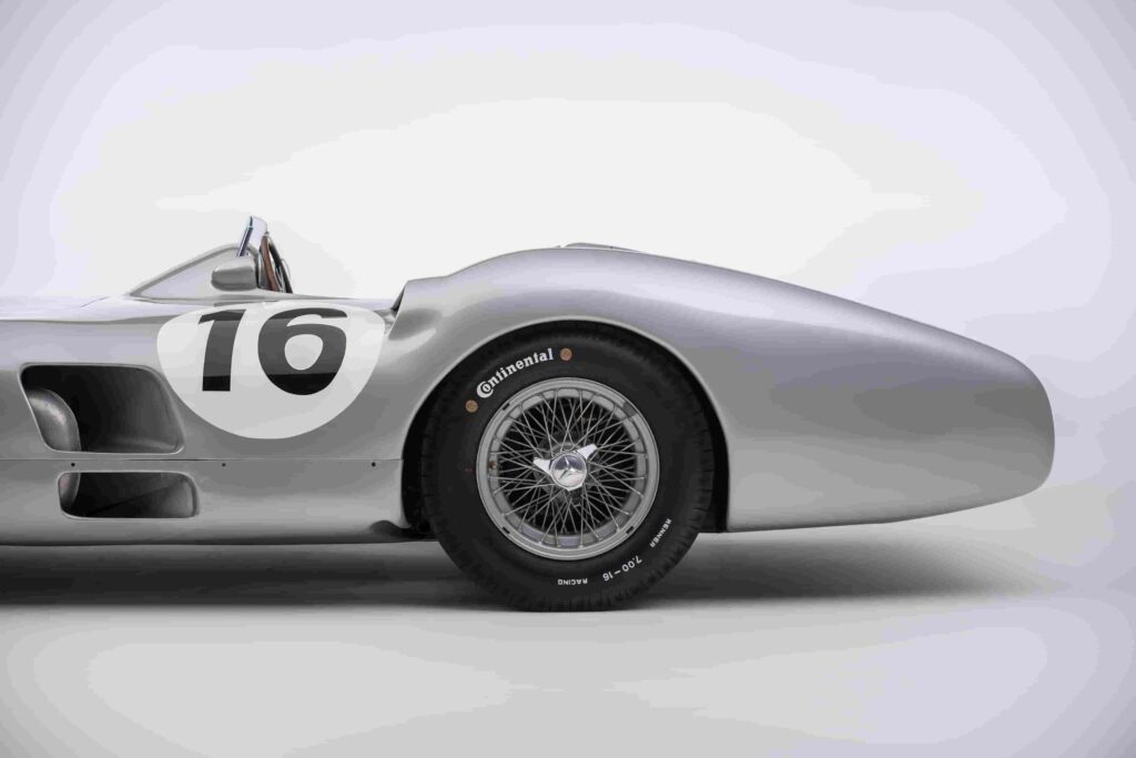 A legendary 1955 Mercedes-Benz W 196 R driven by Sir Stirling Moss and Manuel Fangio is set to fetch £41M at auction, becoming the 2nd most expensive car ever.