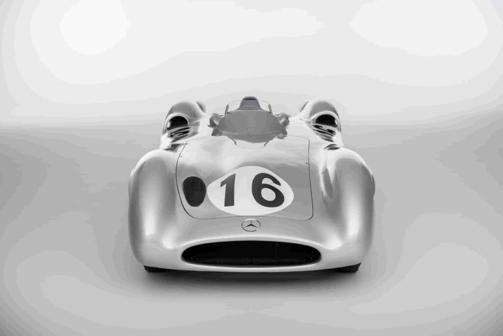 A legendary 1955 Mercedes-Benz W 196 R driven by Sir Stirling Moss and Manuel Fangio is set to fetch £41M at auction, becoming the 2nd most expensive car ever.