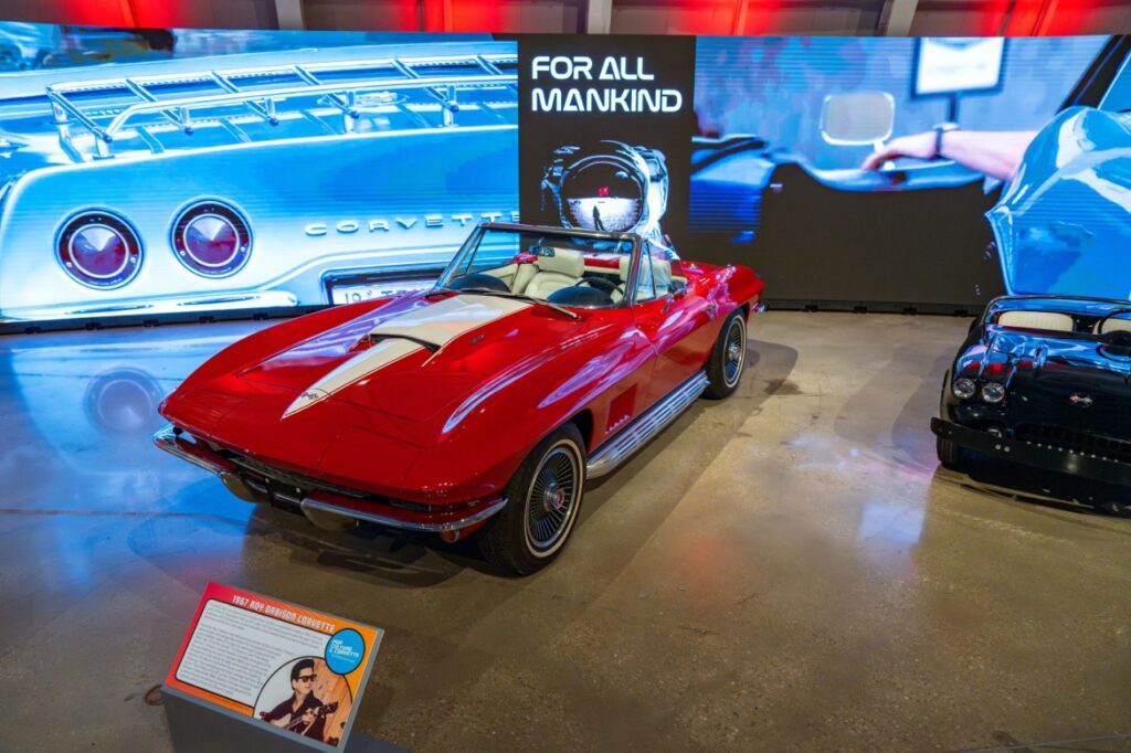 Explore Corvette's iconic role in pop culture at the National Corvette Museum’s new exhibit, "An American Love Affair," showcasing famous models from film, music, and TV.