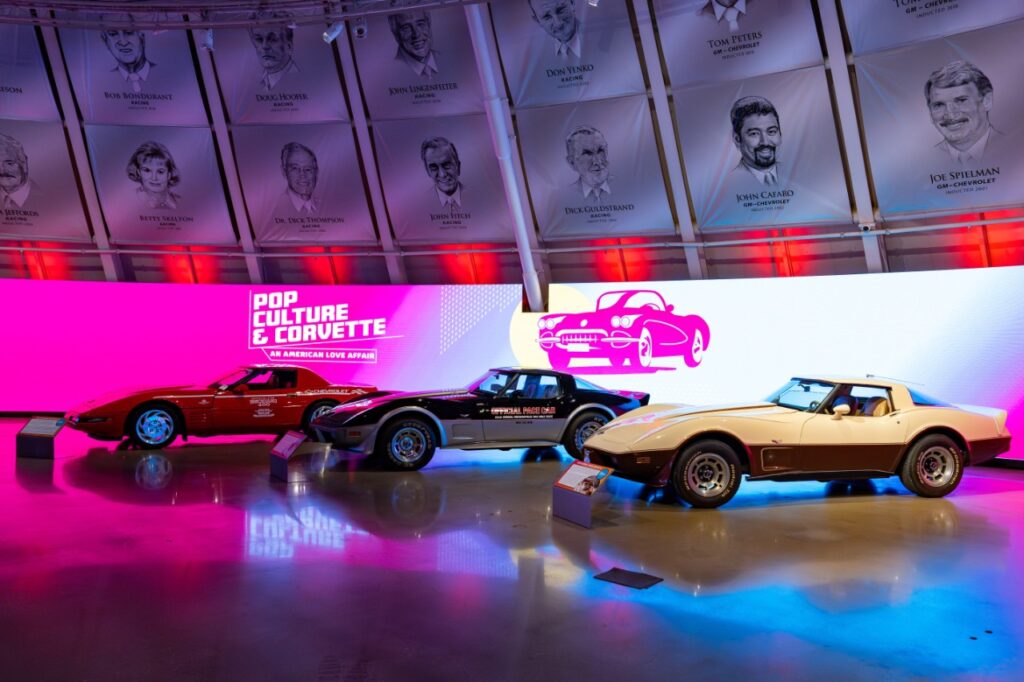 Explore Corvette's iconic role in pop culture at the National Corvette Museum’s new exhibit, "An American Love Affair," showcasing famous models from film, music, and TV.