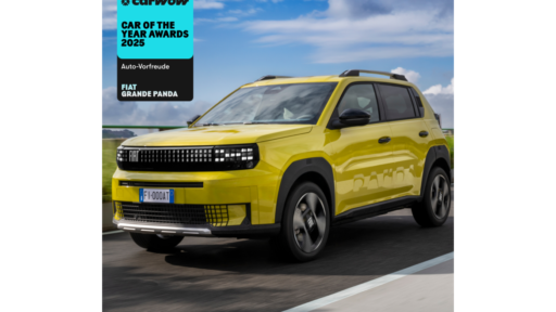 The Fiat Grande Panda wins the "Carwow of the Year 2025" award for its bold design, sustainability, and innovation, marking an exciting start ahead of its official launch.