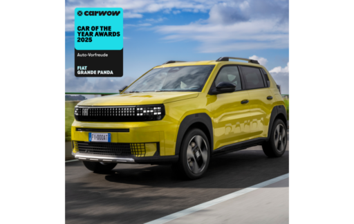 The Fiat Grande Panda wins the "Carwow of the Year 2025" award for its bold design, sustainability, and innovation, marking an exciting start ahead of its official launch.