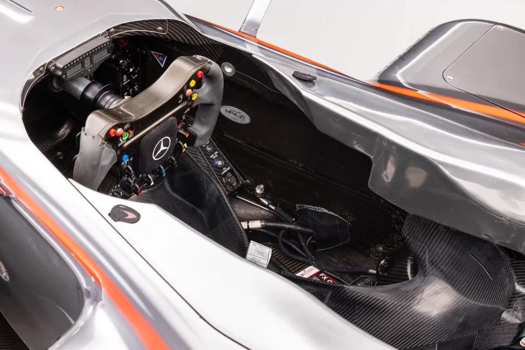 Rare Lewis Hamilton-tested McLaren F1 car from 2006 up for sale at £2.69M; restored MP4-21 offers collectors a unique piece of racing history with 207mph potential.