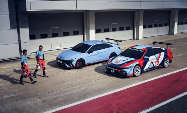 Hyundai unveils the ELANTRA N TCR Edition, combining TCR-inspired performance upgrades like a carbon spoiler and forged wheels with motorsport styling for everyday excitement.