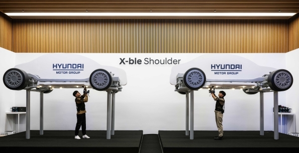 Hyundai and Kia debut the X-ble Shoulder wearable robot, reducing musculoskeletal strain by up to 60%, with commercialization planned for 2025 to revolutionize industrial safety.