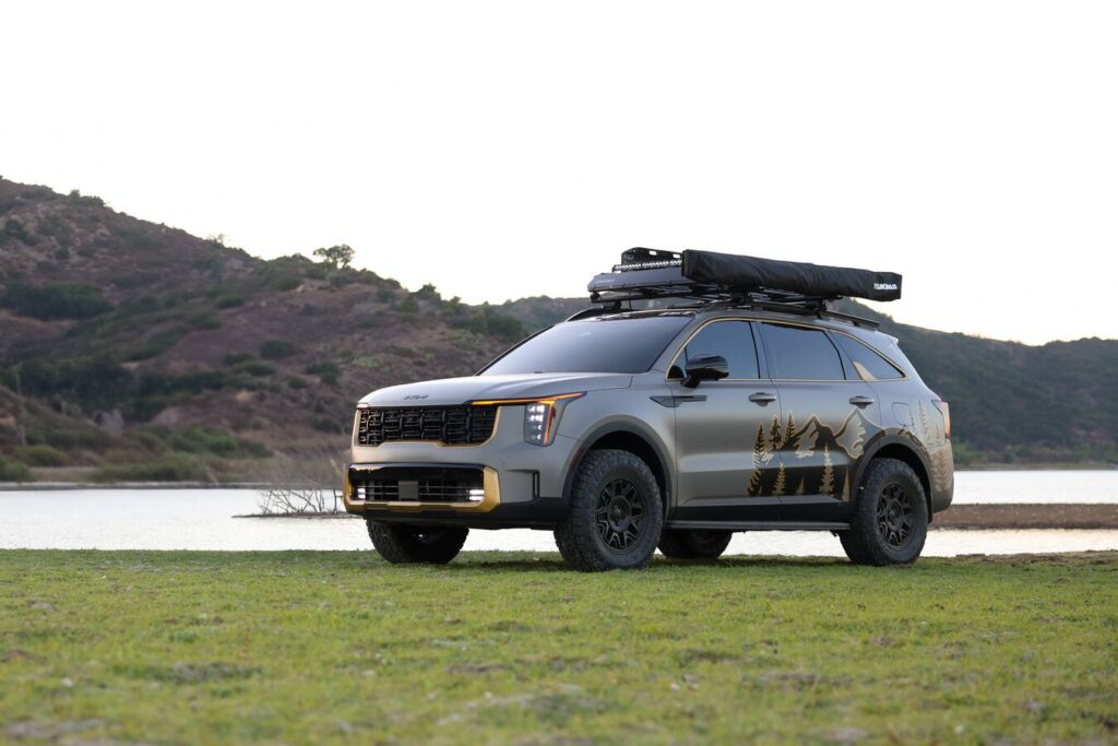 At the 2024 SEMA Show, Kia America reveals rugged EV concepts, the EV9 ADVNTR SUV and PV5 WKNDR van, showcasing adventure-ready, eco-friendly design for active lifestyles.