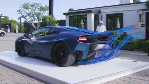 Lamborghini debuted an immersive Apple Vision Pro experience at Monterey Car Week, allowing guests to explore the new Temerario’s design and features through interactive 3D content.