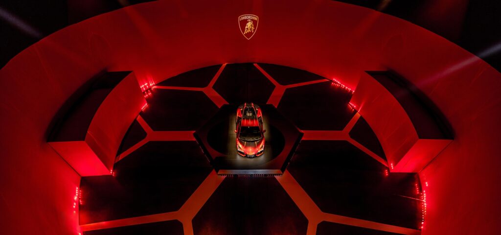 Lamborghini reveals the exclusive Revuelto Opera Unica at Esperienza Arte Shanghai, a masterpiece blending artistry and innovation, crafted through 480 hours of custom detailing.