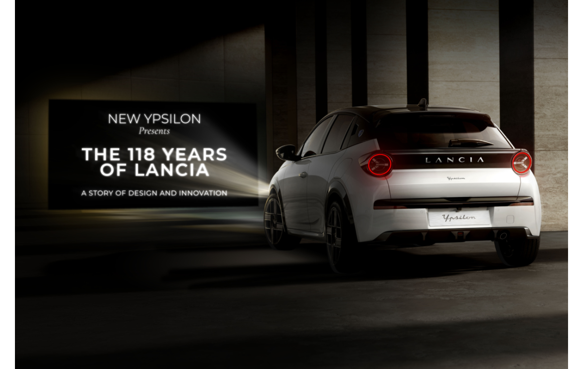 Lancia marks 118 years of elegance and innovation with global celebrations, honoring its iconic legacy while unveiling the New Ypsilon as a symbol of its exciting future.