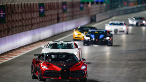 Bugatti celebrated 100 years of the Type 35 at the Las Vegas Grand Prix with an exclusive event, featuring a Bugatti parade on the F1 circuit and luxury experiences at Wynn.