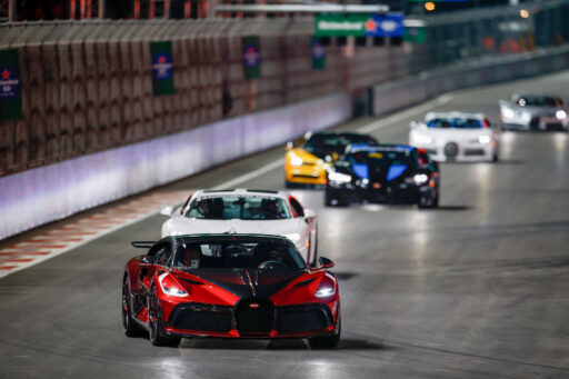 Bugatti celebrated 100 years of the Type 35 at the Las Vegas Grand Prix with an exclusive event, featuring a Bugatti parade on the F1 circuit and luxury experiences at Wynn.