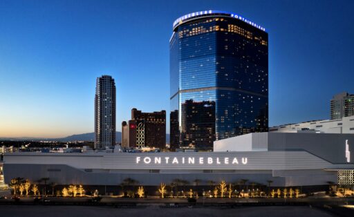 Fontainebleau Las Vegas offers a $1M Grand Prix package featuring a rare 2025 Aston Martin Vanquish, private jet travel, a 5-night suite stay, VIP perks, and race tickets.