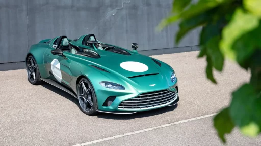 Ultra-rare Aston Martin V12 Speedster with just 28 miles, inspired by the iconic DBR1, hits the auction block in Munich with a price tag up to £900,000!