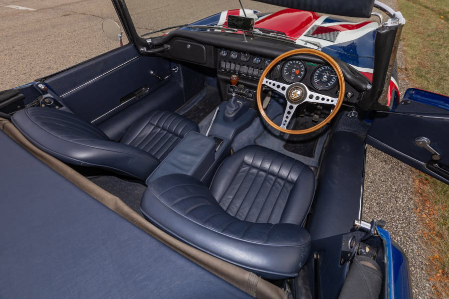 Austin Powers' iconic "Shaguar," a Union Jack-painted 1967 Jaguar E-Type Roadster from all three films, is hitting the auction block. Fans can bid on this cinematic gem in Florida on January 18!