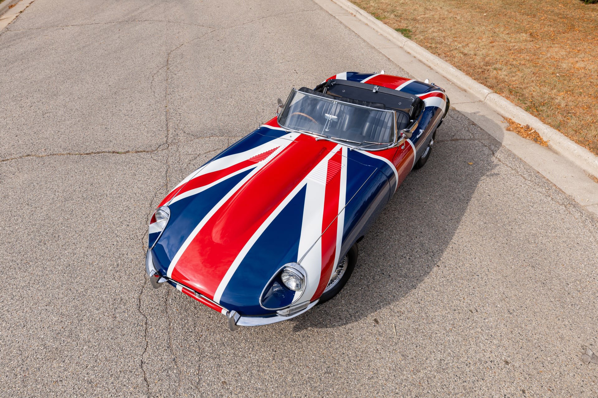 Austin Powers' iconic "Shaguar," a Union Jack-painted 1967 Jaguar E-Type Roadster from all three films, is hitting the auction block. Fans can bid on this cinematic gem in Florida on January 18!