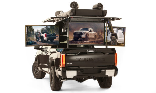 Toyota’s Ultimate Tailgate Tundra, unveiled at SEMA 2024, redefines tailgating with five 55-inch screens, JBL speakers, and a custom canopy, creating an immersive fan experience.