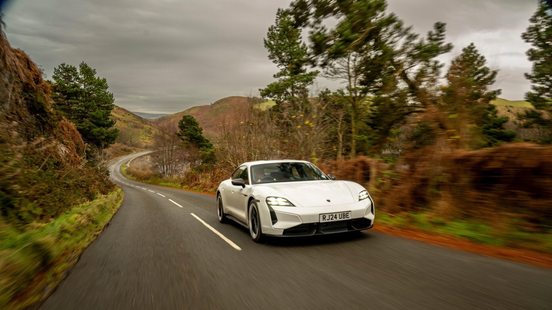 Porsche embarks on a festive journey from Nasareth to Bethlehem in the Taycan Turbo S, blending electric innovation with Wales’ scenic roads and holiday traditions.