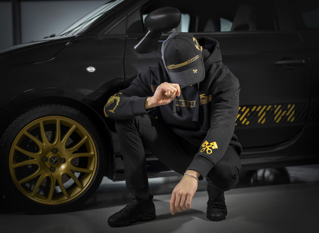 Abarth celebrates 75 years with an Exclusive Special Edition Merchandise Collection, featuring a limited-edition hoodie, Brembo T-shirt, and premium accessories for fans.