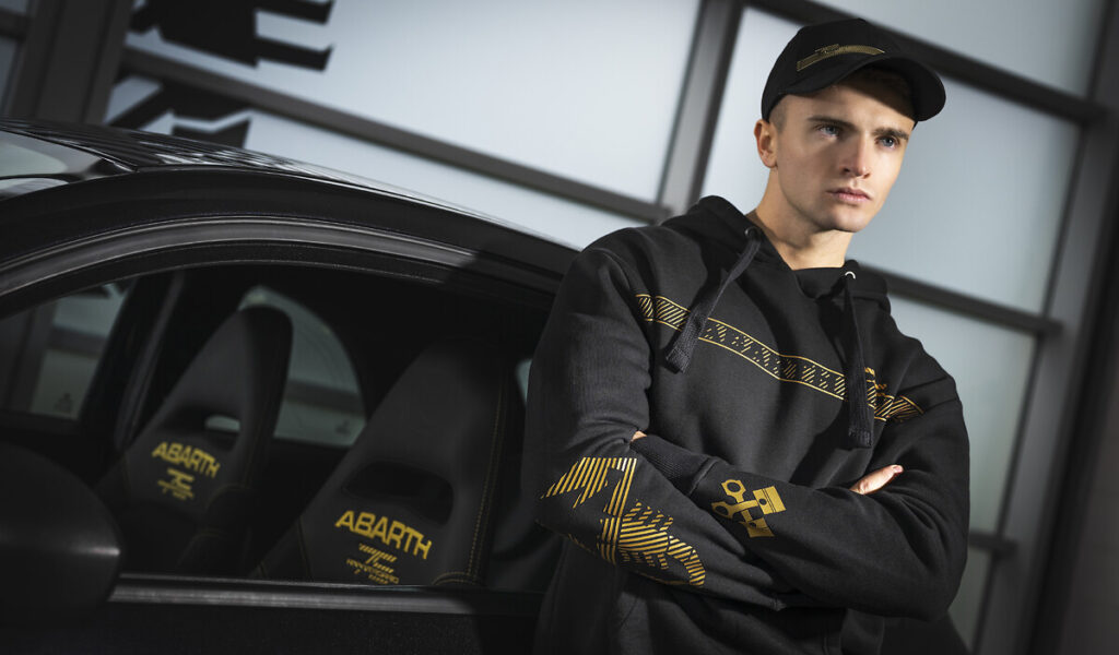 Abarth celebrates 75 years with an Exclusive Special Edition Merchandise Collection, featuring a limited-edition hoodie, Brembo T-shirt, and premium accessories for fans.