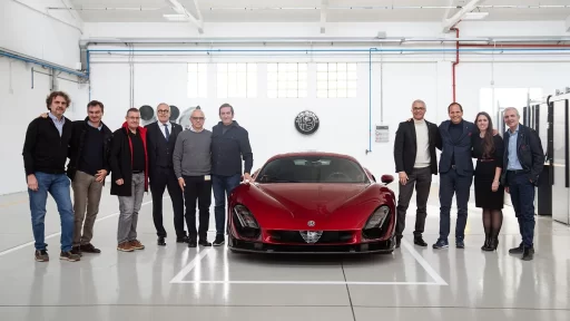 Alfa Romeo delivers the first of 33 custom-built 33 Stradale models, blending heritage and innovation to celebrate Italian artistry and a timeless automotive legacy.